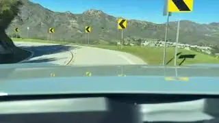 Canyon Driving POV
