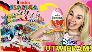 🐭 OTWIERAM KINDER NIESPODZIANKI DISNEY 100 ✨ | DISNEY 100 | Pattje