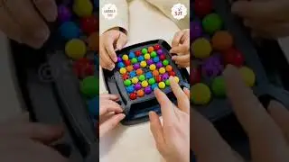 Rainbow Ball Elimination Game | Ball Board Game #shorts
