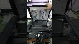 Epson L455 printer software reset ink level and check print and photo copy #shortsfeed #shorts