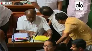 CM Kumaraswamy Trust Vote LIVE | Karnataka Floor Test | BJP VS Congress-JDS | Alo TV Kannada