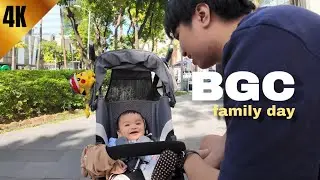 BGC walk with baby akio (portal , gashapon, toy R us , uptown mall )