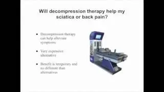 Spinal Decompression For Back Pan and Neck Pain