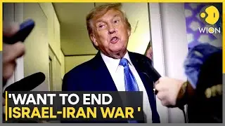 Trump's Early Exit From G7 Stirs Up Storm Says Want To End Israel-Iran War | WION