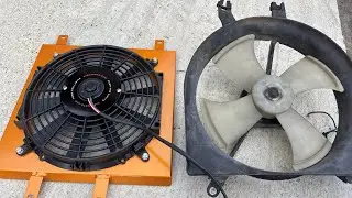 Mishimoto radiator fan for the 1995 civic !