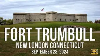 Fort Trumbull in New London, Connecticut in September of 2024.
