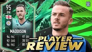95 SHAPESHIFTERS MADDISON PLAYER REVIEW! - FIFA 22 Ultimate Team