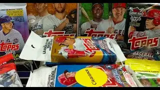 Baseball Card Rookie Chase 2017-2020 15 Baseball Cards Packs Chasing Top Rookies