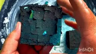 Flakes✨chalk asmr✨ Cru8crin 🔥dusty divot asmr🌈 chalk✨ #gym #challenge #chalkasmr #cgalk