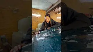 Регина рихтовщик на связи🤘🏻 #auto #ремонт #автоледи
