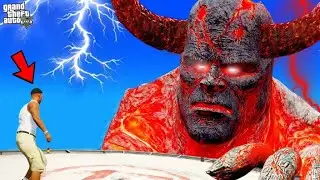 GTA 5 : Shinchan & Franklin Draws Ice God To Fight The Lava God😈🔥 | Gta 5 tamil | Gta 5 mods