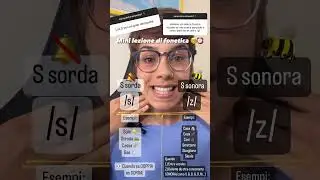 &iquest;C&oacute;mo se pronuncia la S en italiano 🐍?➡️ MINI LEZIONE DI FONETICA #italianoonline #italiano