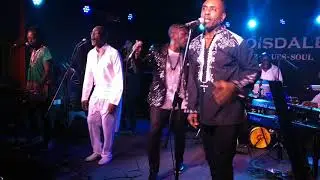 Don E Performing Unbreakable with Omar, Junior and Noel Mckoy at Boisdale Live Music Restaurant 2018