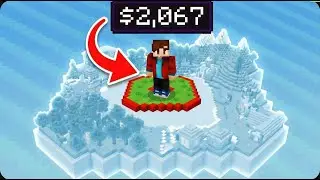 Every Dollar I Earn Expands My Minecraft Island