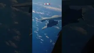 Китай опубликовал снимок Хуанъянь Дао, сделанный с патрулирующих истребителей. #ОборонаКитай #вое...