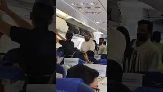 A10 😎 #mohanlal #lalettan #flight #journey #mohanlalfans2255
