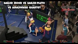 WWE W2 K23/24 Eternal Sailor Moon vs Sailor Pluto vs Ves Ves vs Palla Palla vs Jun Jun vs Cere Cere