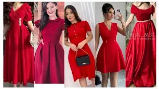 VESTIDOS ROJOS BELLOS Y ELEGANTES