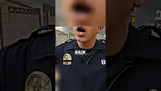COP STRUGGLES WITH CONTROL?#short #cops #police #audit
