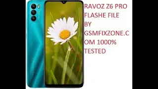Ravoz Z6 Pro Firmware (Flash File)