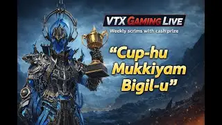 Weekly SCRIMS with CASH PRIZE! 🤑| Vortex Gaming Live | #roommatchbgmilivetamil  #bgmi #erangle