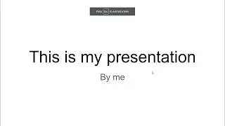 How to show 