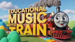 Fun Choo Choo Train Song for Kids | Nursery Rhymes for Toddlers | Educational Kids Music