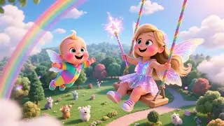 Playtime on the Slide 🌈🍼 | Kids Fantasy Song | Learn Turn-Taking and Safe Play