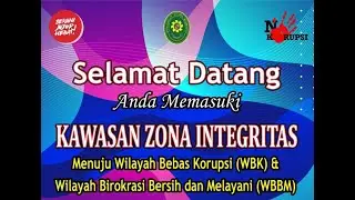 VIDEO PROFIL PEMBANGUNAN ZONA INTEGRITAS PENGADILAN AGAMA REMBANG MENUJU WILAYAH BEBAS KORUPSI (WBK)