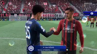 FIFA 22 Inter Milan vs AC Milan UEFA Champions League - Gameplay PC FULL HD
