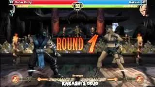 MK9 - Oscar Broly (Jade, Sub-Zero) vs Kakashi (Sonya)