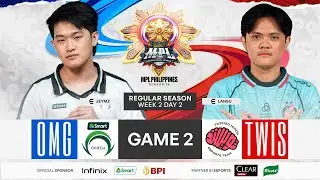MPL PH S16 - W2D2 - OMG VS TWIS GAME 2