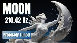 🌙 Moon Frequency 210.42 Hz | Intuition, Emotional Security, Receptivity | 8 Hours | Precisely Tuned🌙
