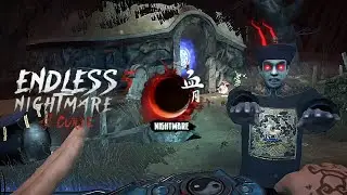 ENDLESS NIGHTMARE 5 CURSE #22 EXPLORANDO O BLOOD MOON !!!