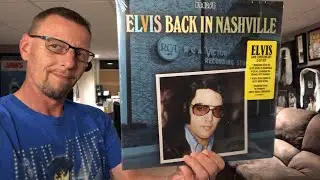 ELVIS BACK IN NASHVILLE VINYL LP Sealed To Revealed. The King’s Court