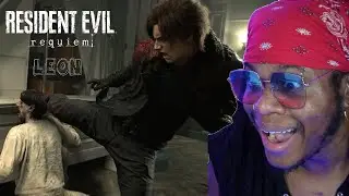 Leon is showing out!! RE9 Gameplay Reaction (6IX)