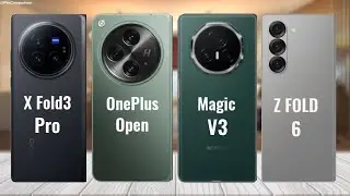 VIVO X Fold 3 Pro vs OnePlus Open vs Honor Magic V3 vs Galaxy  Z Fold 6 || Comparison