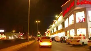 داش كام السعودية جولة فى مدينة جدة حى البوادى dash cam saudi arabia