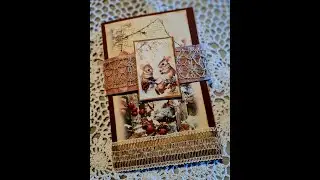 Watercolour Mice Junk Journal