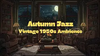 Late Autumn Caf&eacute; &ndash; Vintage 1950s Jazz & Candlelight Ambience