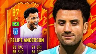 W OBJECTIVE CARD! ✅ 87 HEADLINERS FELIPE ANDERSON PLAYER REVIEW! - FIFA 22 Ultimate Team