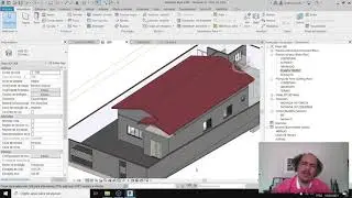 DIQUINHAS DE REVIT - TELHADO ~ CAIBROS, RIPAS E TERÇAS ~REVIT INICIANTE