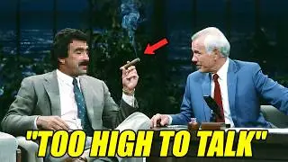The 7 Most HIGH Guests Johnny Carson Ever Had