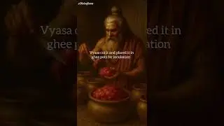 Do you know how Gandhari gave birth to 100 sons? #mahabharata #gandhari #Kauravas #pandavas #krishna