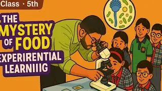 &ldquo;Microscope se khula Food ka Secret 🔍|Class 5 TWAU Activity| The Mystery of Food l Food preservation
