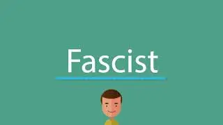 Fascist pronunciation