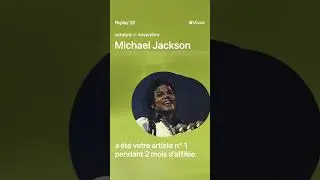 Artiste n&ordm;1 deux mois &agrave; la suite  #applemusic #music #shorts #song #replay #2025
