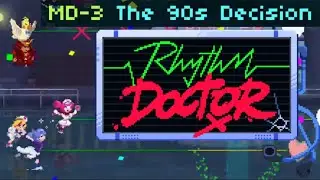 S+ on the HARDEST Rhythm Doctor level I've played (The 90's Decision)
