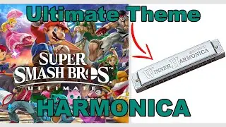 [Harmonica] Super Smash Bros Ultimate Theme EASY + TABS