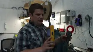VFD stray voltage testing and R&D project - Don't do this at home.